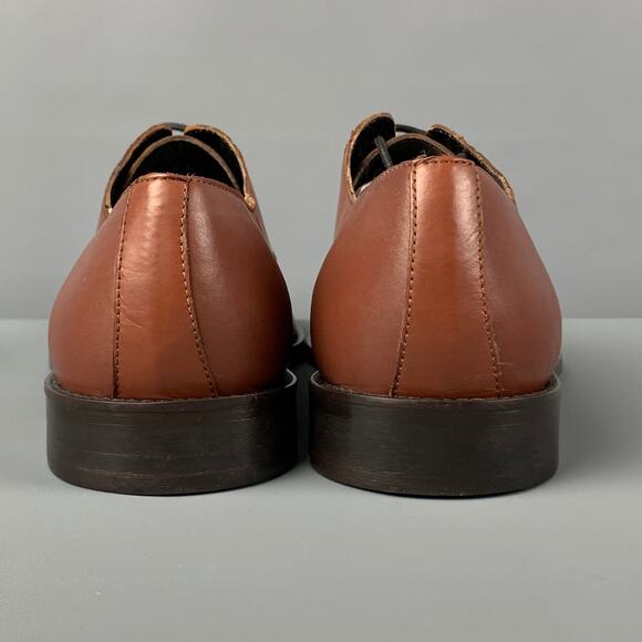 BRUNO MAGLI Size 10 Brown Leather Lace Up Shoes main image 8